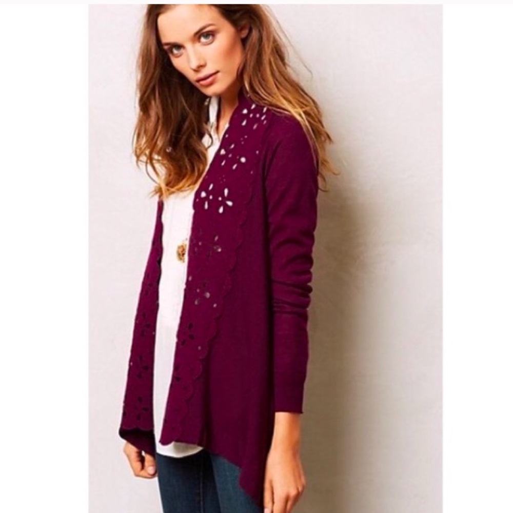 Anthropologie Cora Cardigan